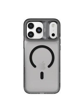 Чохол Kajsa Trans-Shield with MagSafe B-Ring для Apple iPhone 17 Pro Max Black Smoke (6983471025)