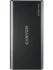 Павербанк Canyon PB-108 2xUSB-A Black 10W 10000mAh Black (CNE-CPB1008B)