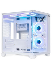 Корпус QUBE REEF ARGB Midi-Tower White (REEF_GMNU3) Midi-Tower Без БЖ
