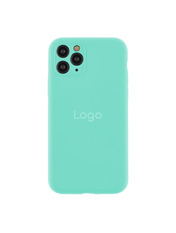 Чохол Silicone Case Full Size with Frame для Apple iPhone 11 Pro Max Sea Blue Sea Blue (6948173025)
