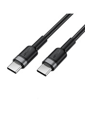 Кабель синхронізації ACEFAST C22-03 Type-C to Type-C Ні Black 1,2 60W 1,2m Black (6974316285137)