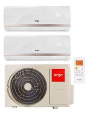Комплект мультиспліт системи кондиціонера Ergo Smart White 50 (ACI 1835 ODU MSH(2) + ACI 0935 I) White