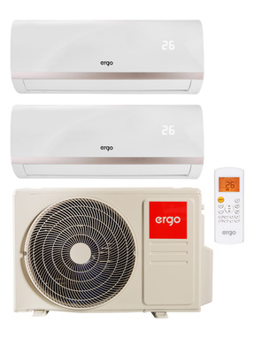Комплект мультиспліт системи кондиціонера Ergo Smart (ACI 1835 ODU MSH(2) + ACI 0935 I) White