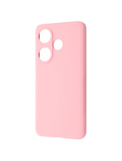 Чохол Wave Full Silicone Cover для Poco F6 / Redmi Turbo 3 Pink Sand