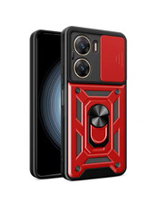 Чохол Ummi Camshield Serge Ring Magnet для Xiaomi Poco X7 Pro Red