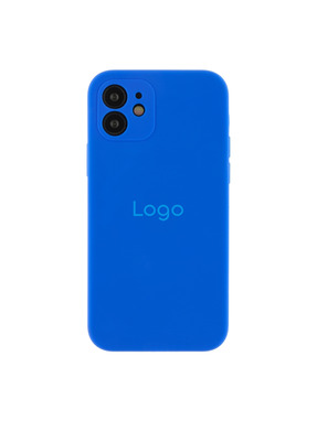 Чохол Silicone Case Full Size with Frame для Apple iPhone 12 Shiny Blue (6917582304)