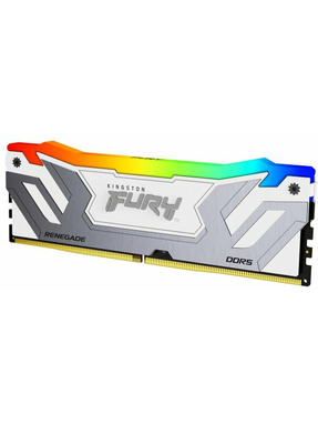 Оперативна пам’ять Kingston Fury Renegade Silver/White RGB DDR5 24GB 8400MHz (KF584CU40RWA-24)
