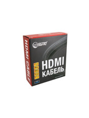Кабель передачі відео ExtraDigital v.2.0 HDMI (M) to HDMI (M) Black/Red Ні 5 5m Black/Red (KBH1635)