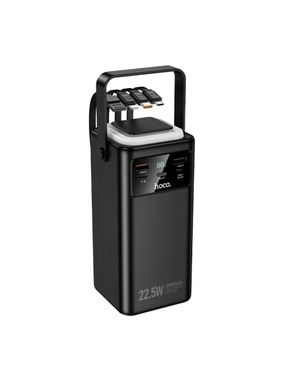 Павербанк Hoco EJ65A High 2xUSB-C + 2xUSB-A 22,5W 50000mAh Black