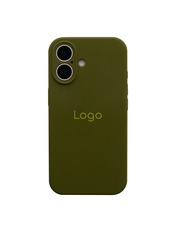Чохол Silicone Case Full Size with Frame для Apple iPhone 17 Army Green Army Green (6930817492)