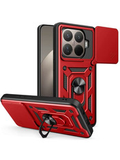 Чохол Ummi Camshield Serge Ring для Xiaomi 15T Pro Red Red (6923418705)