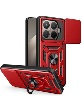 Чохол Ummi Camshield Serge Ring для Xiaomi 15T Pro Red (6923418705)