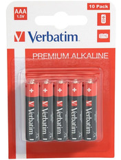 Батарейка Verbatim Premium Alkaline AAA Alkaline 10 10шт (49874)