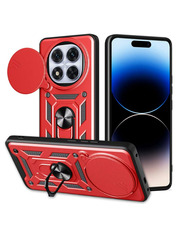 Чохол Ummi Camshield Serge Ring для Xiaomi Redmi Note 14 Pro+ Red Red (6958217340)