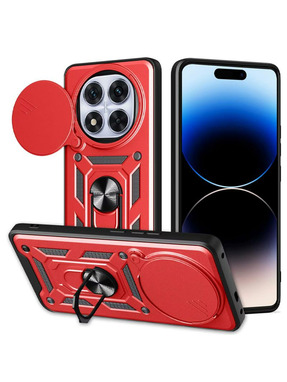 Чохол Ummi Camshield Serge Ring для Xiaomi Redmi Note 14 Pro+ Red (6958217340)