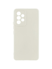 Чохол GETMAN Liquid Silk Full Camera для Samsung Galaxy A525 A52 White White (6928571340)