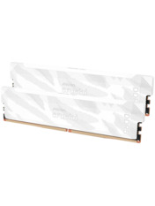 Оперативна пам’ять Crucial Pro Overclocking White DDR5 2 6400 32 32GB (kit 2*16GB) 6400MHz (CP2K16G64C32U5W)