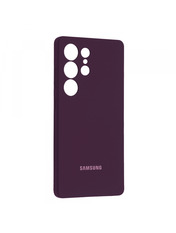 Чохол Silicone Case Silicone Case Full Aquarelle для Samsung S25 Ultra Grape
