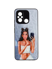 Чохол Prisma Ladies для Xiaomi Redmi 12C/Poco C55 Black in white