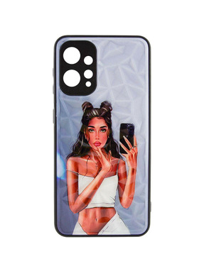 Чохол Prisma Ladies для Xiaomi Redmi 12 4G Black in white (6947291850)
