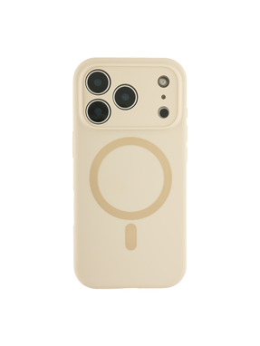Чохол Glow Silicone Case Full Camera with Magsafe для Apple iPhone 18 Pro Max Antique White (6941835720)