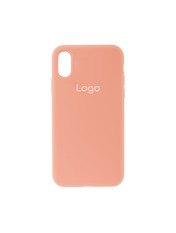 Чохол Silicone Case Full Size (AA) для Apple iPhone X/XS Peach Peach (6938154972)
