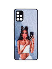 Чохол Prisma Ladies для Samsung Galaxy A515 A51 Black in white