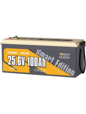 Акумулятор для ДБЖ Power Queen LiFePO4 P24V100-100-BASIC-BT-8-A1 25,6V 100Ah (P24V100-100-BASIC-BT-8-A1)