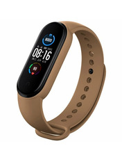 BeCover Mi Band 5/6/7 Коричневий Brown (707651)