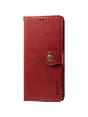 Чохол-книжка GETMAN Gallant (PU) для Xiaomi Poco X3/X3 Pro Red (6927418305)