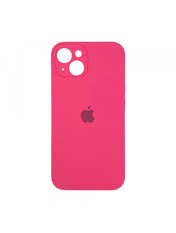 Чохол Silicone Case Full Camera (MC) для Apple iPhone 15 Barbie Pink