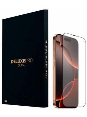 Захисне скло iLera Deluxe Frosted Glass для Apple iPhone 16 Pro/17 глянсове (ILFRDL16PR)