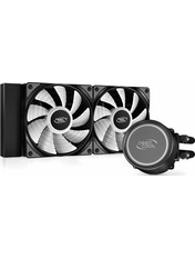 Процесорний охолоджувач Deepcool GAMMAXX L240 A-RGB (DP-H12CF-GL240-ARGB) (DP-H12CF-GL240-ARGB) Black Чорний