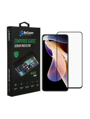 Захисне скло Ceramic для Xiaomi Redmi Note 11 Pro/Note 11 Pro Plus Black (OEM) глянсове