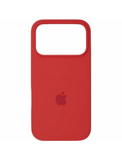 Чохол Silicone Case Full Aquarelle для iPhone 17 China red