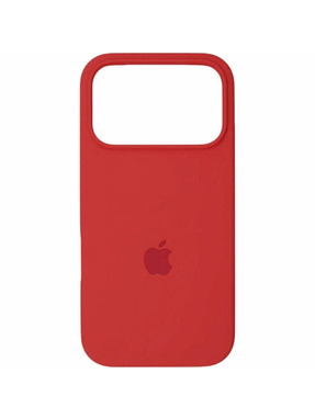 Чохол Silicone Case Full Aquarelle для iPhone 17 China red
