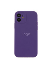 Чохол Silicone Case Full Size with Frame для Apple iPhone 12 Amethyst Amethyst (6973821054)