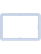 Чохол Samsung Frame Cover Samsung Galaxy Tab S11 Light Blue (EF-JX730CLEGWW)