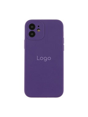 Чохол Silicone Case Full Size with Frame для Apple iPhone 12 Amethyst (6973821054)