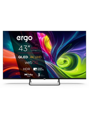 Телевізор Ergo Q9200 43" Smart TV Black (43WUQ9200)