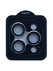 Захисне скло інше Camera METAL для iPhone 14 Pro/14 Pro Max глянсове Silver