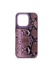 Чохол Harder Genuine Snake для Apple iPhone 15 Pro Dark Purple