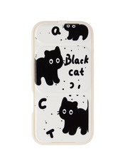 Чохол Panel Stand для Apple iPhone 17 Pro Max Black Cat Black Cat (6942817503)