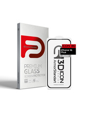 Захисне скло ArmorStandart Icon 3D для Apple iPhone 16 Plus Black глянсове (ARM78029)