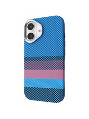 Чохол Proove Gleam Case with Magnetic Ring для Apple iPhone 16 Blue Borders Blue Borders (PCGCIP160063)