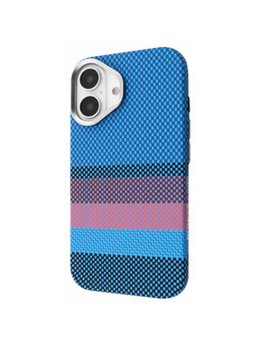 Чохол Proove Gleam Case with Magnetic Ring для Apple iPhone 16 Blue Borders (PCGCIP160063)