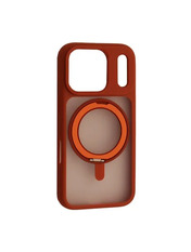 Чохол ROCK Rotating Series Guard Touch Magnetic with Stand для Apple iPhone 17 Pro Orange Orange (6908247153)