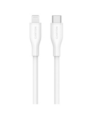 Кабель синхронізації Canyon Type-C to Lightning 60W 1m White (CNS-CLNM60SC10W)