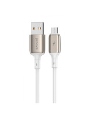 Кабель синхронізації Proove FLEX USB to microUSB White 10W 1m White (CCFM20001302)