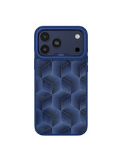 Чохол Kajsa Splendid Collection 3D Cube Pattern with MagSafe Plus O-Ring для Apple iPhone 7+/8+ Blue Blue (6981023457)